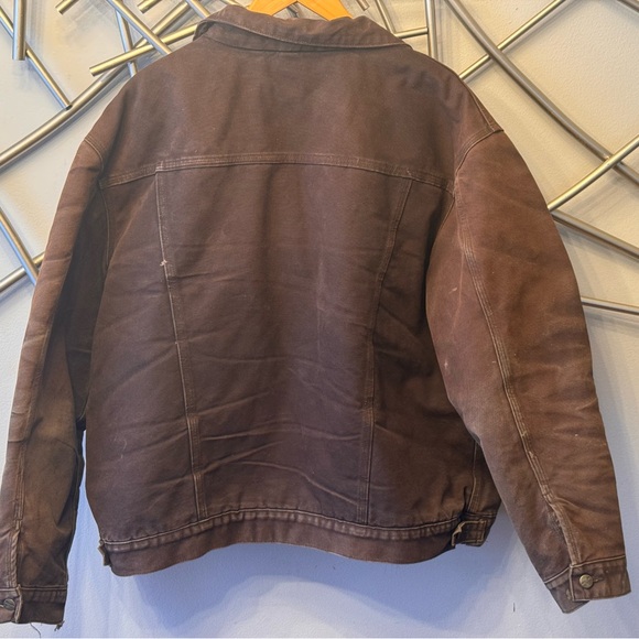 SOLD Vintage Carhartt Men's Brown Jacket - Picture 7 of 8